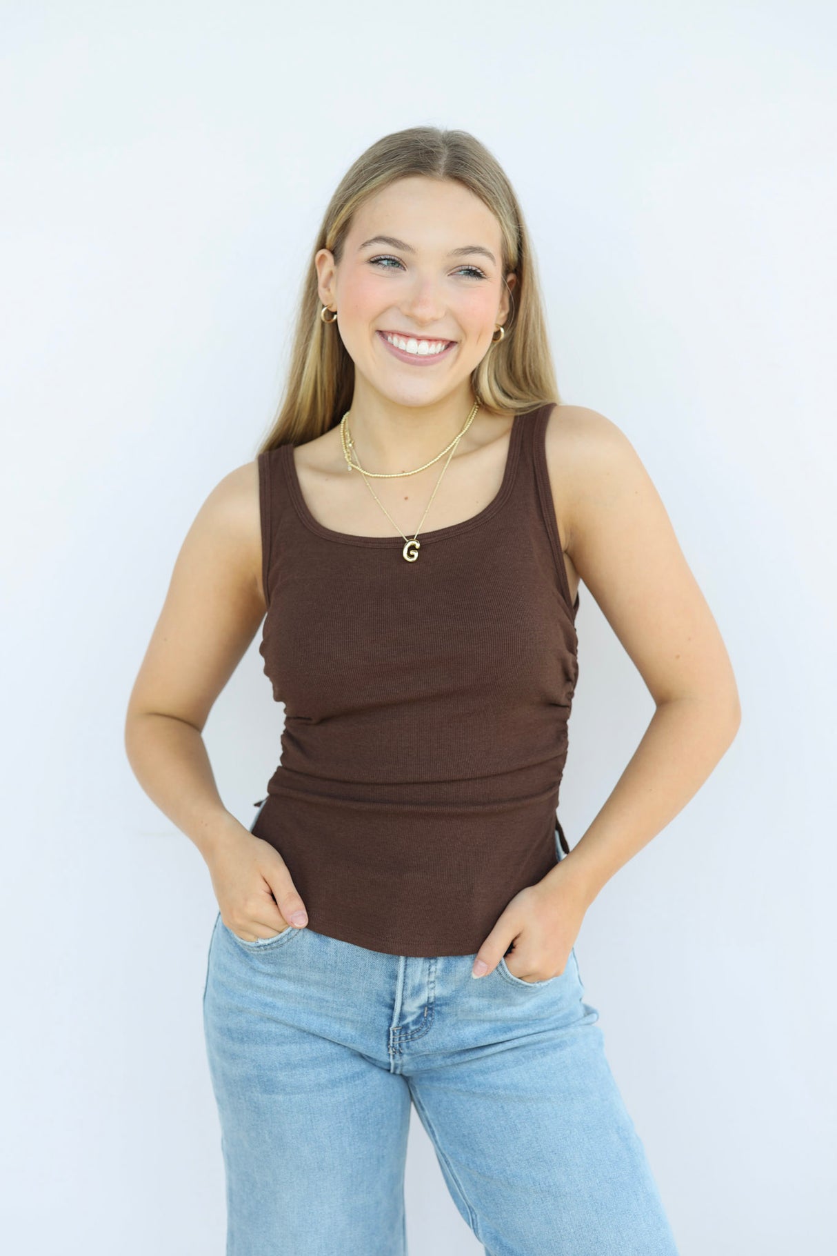 Marina Ribbed Knit Tank (Multiple Colors)