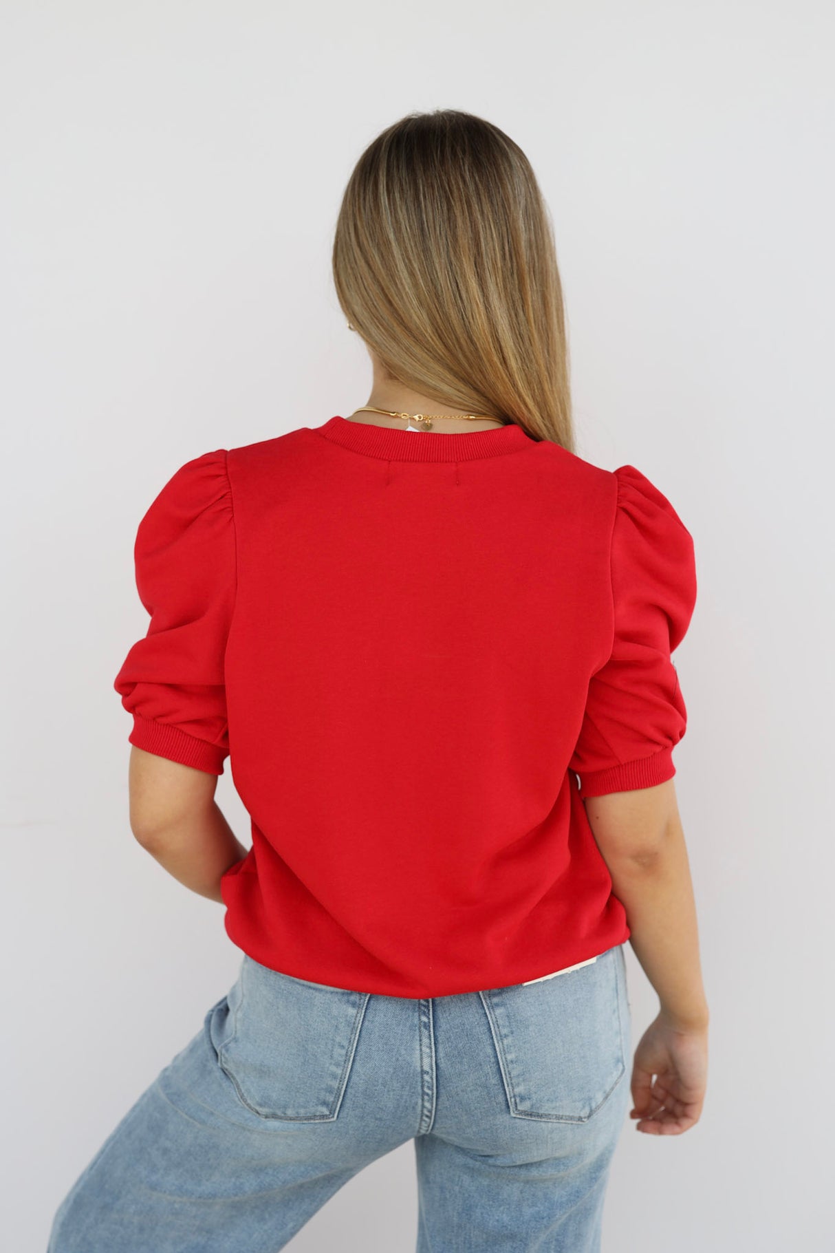 BRENNA PUFF SLEEVE SWEATER