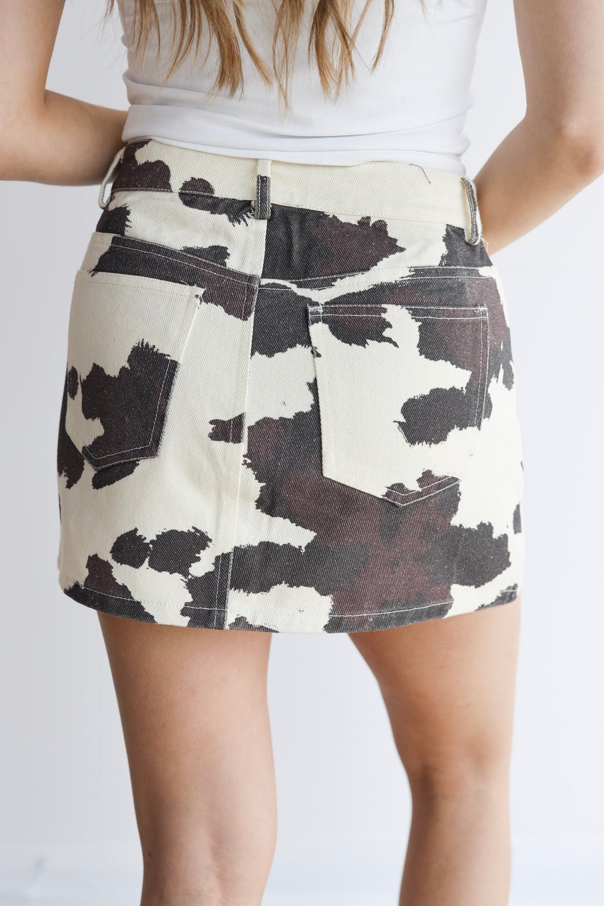 LOW WAIST MINI SKIRT