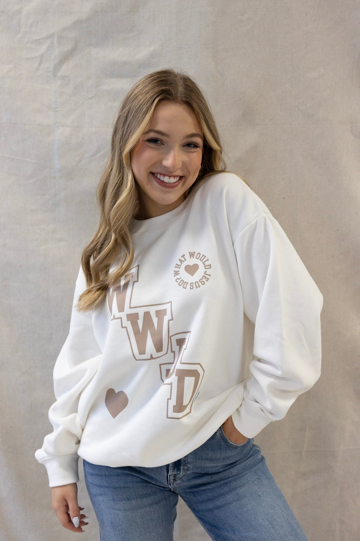 WWJD Varsity Sweatshirt
