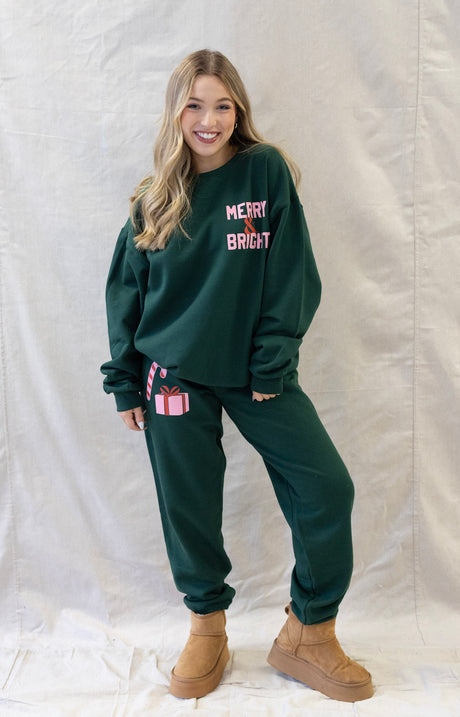 MERRY + BRIGHT SWEATPANTS