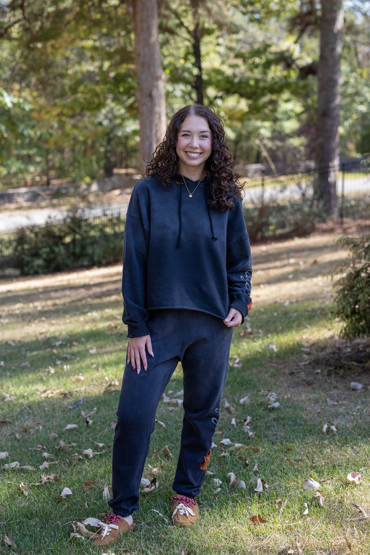 Stay Golden Embroidered Jogger
