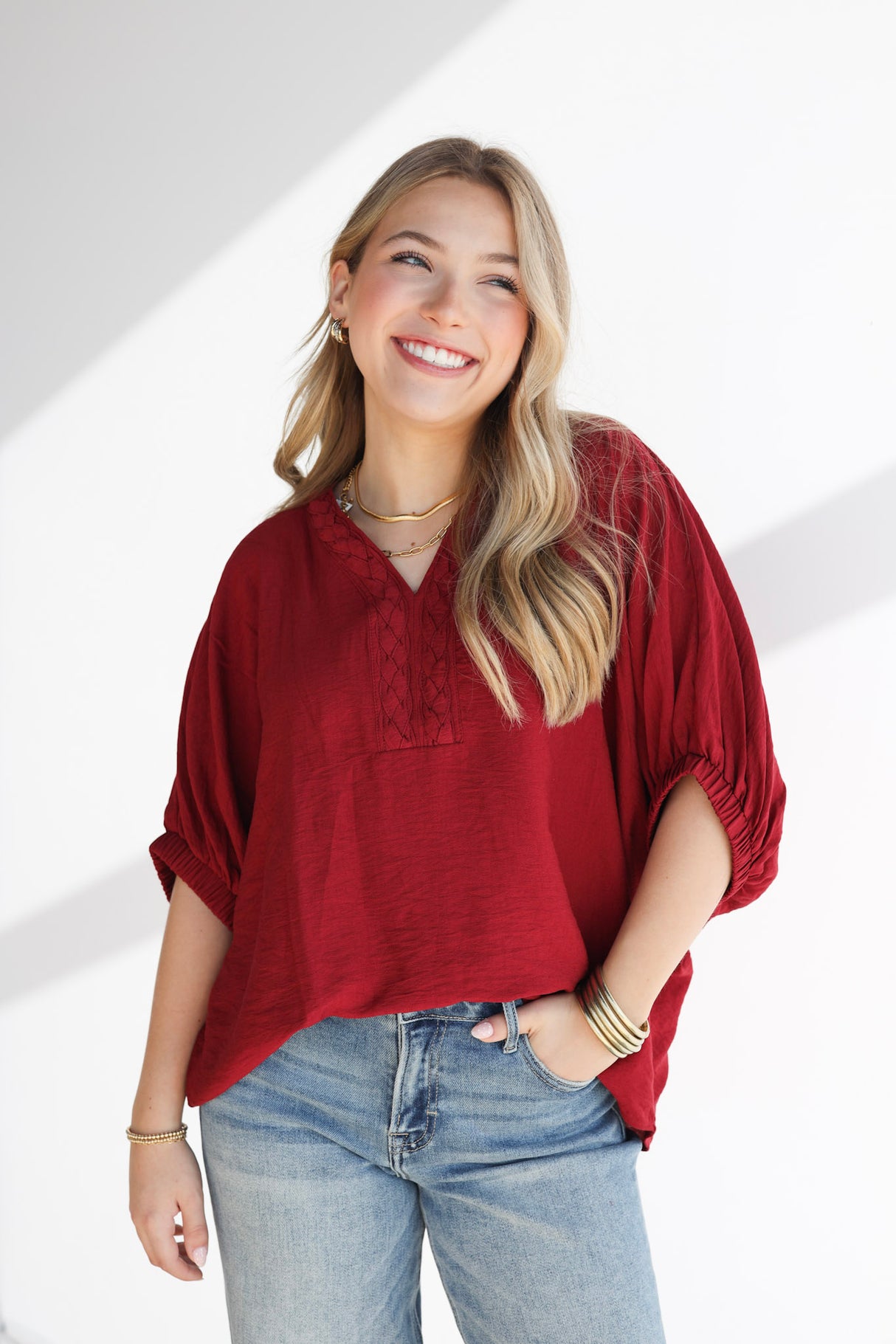 Cora Essential Blouse (Multiple Colors)
