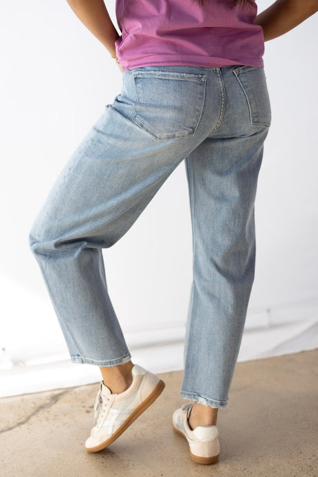 GO TO HIGH RISE BARREL JEAN