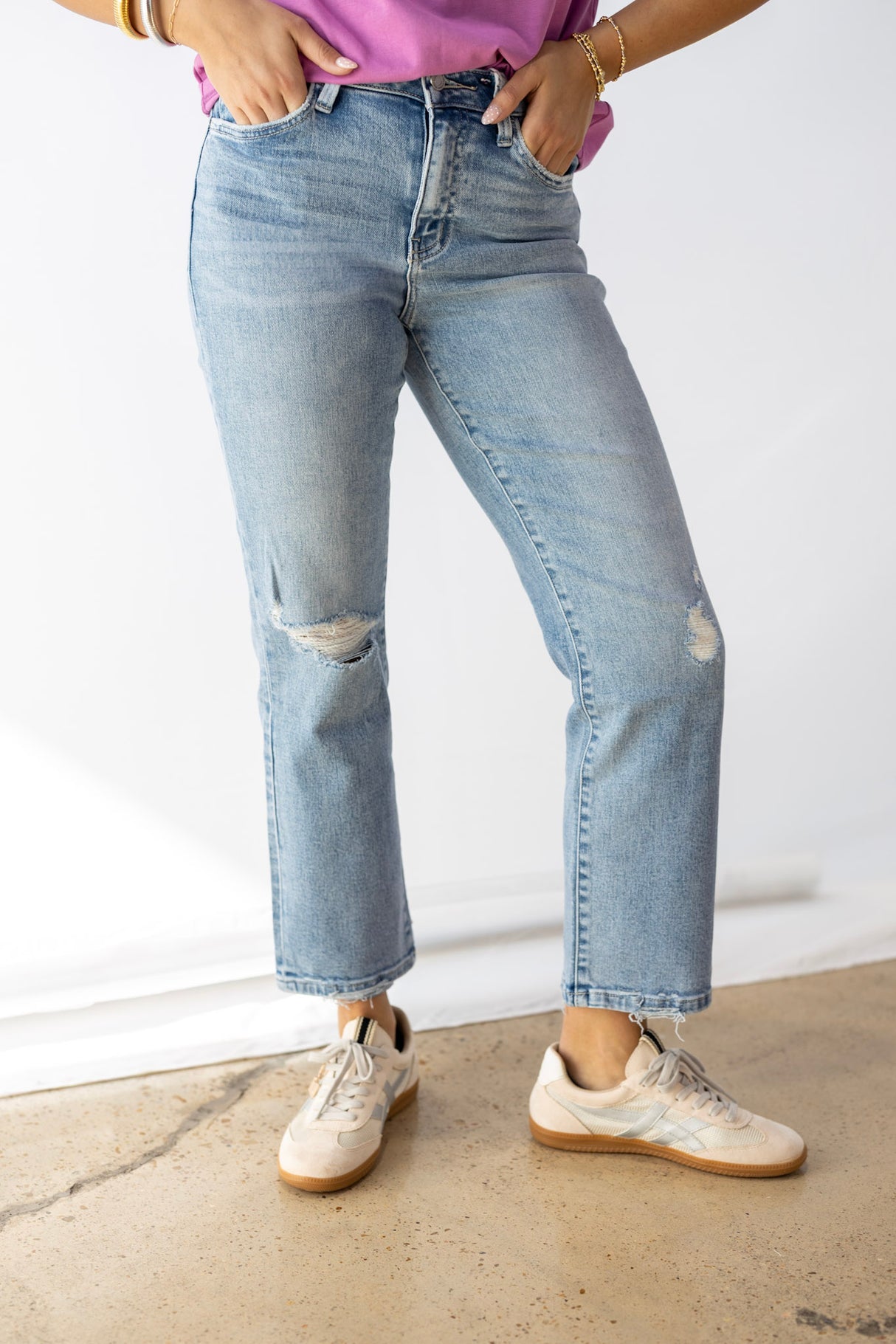 ECO ANKLE STRAIGHT JEAN