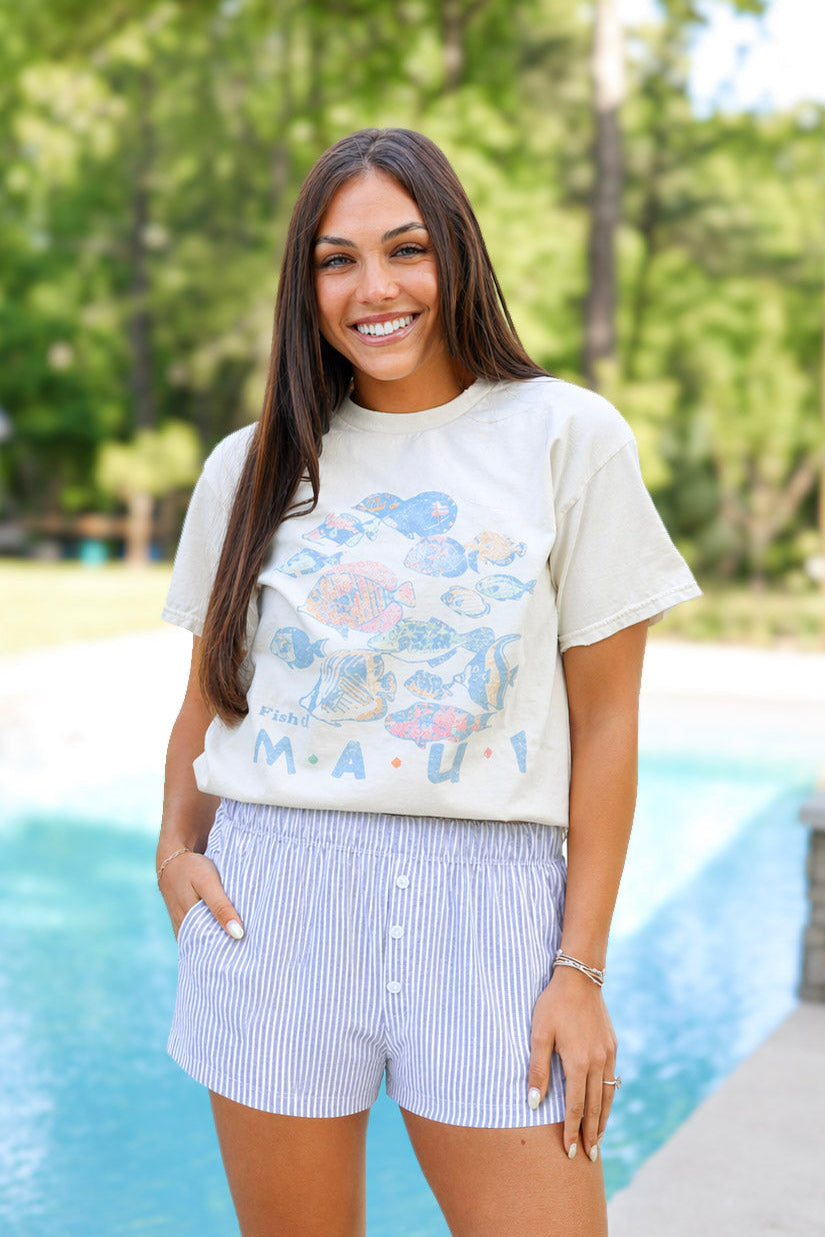 Fish Of Maui Graphic Tee
