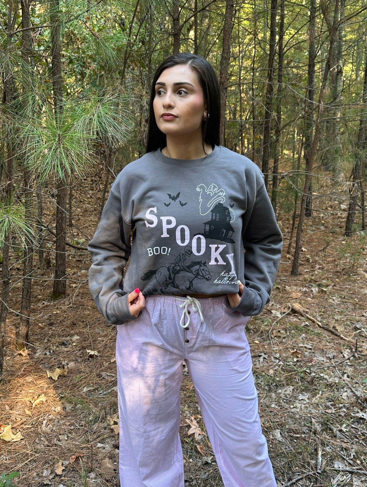 SPOOKY RIDER SWEATSHIRT