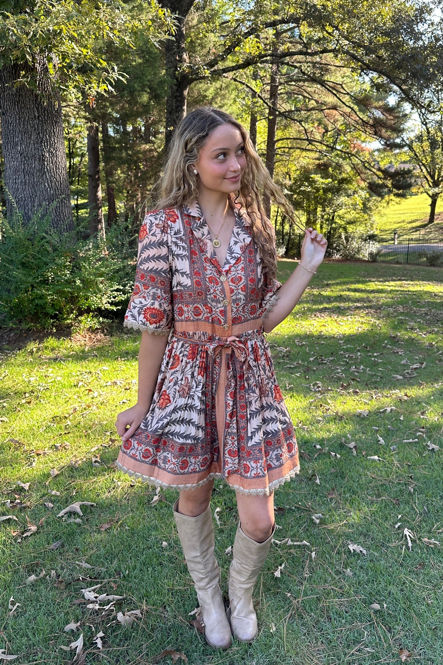 CHITCHAT MINI DRESS