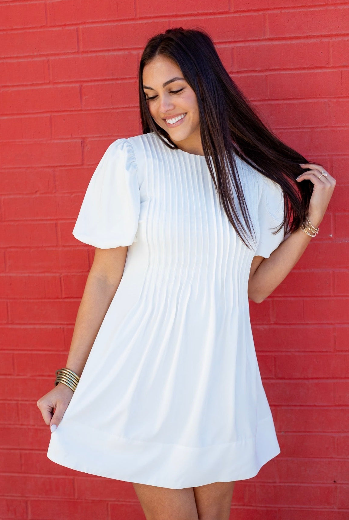 Payton Pleated Dress