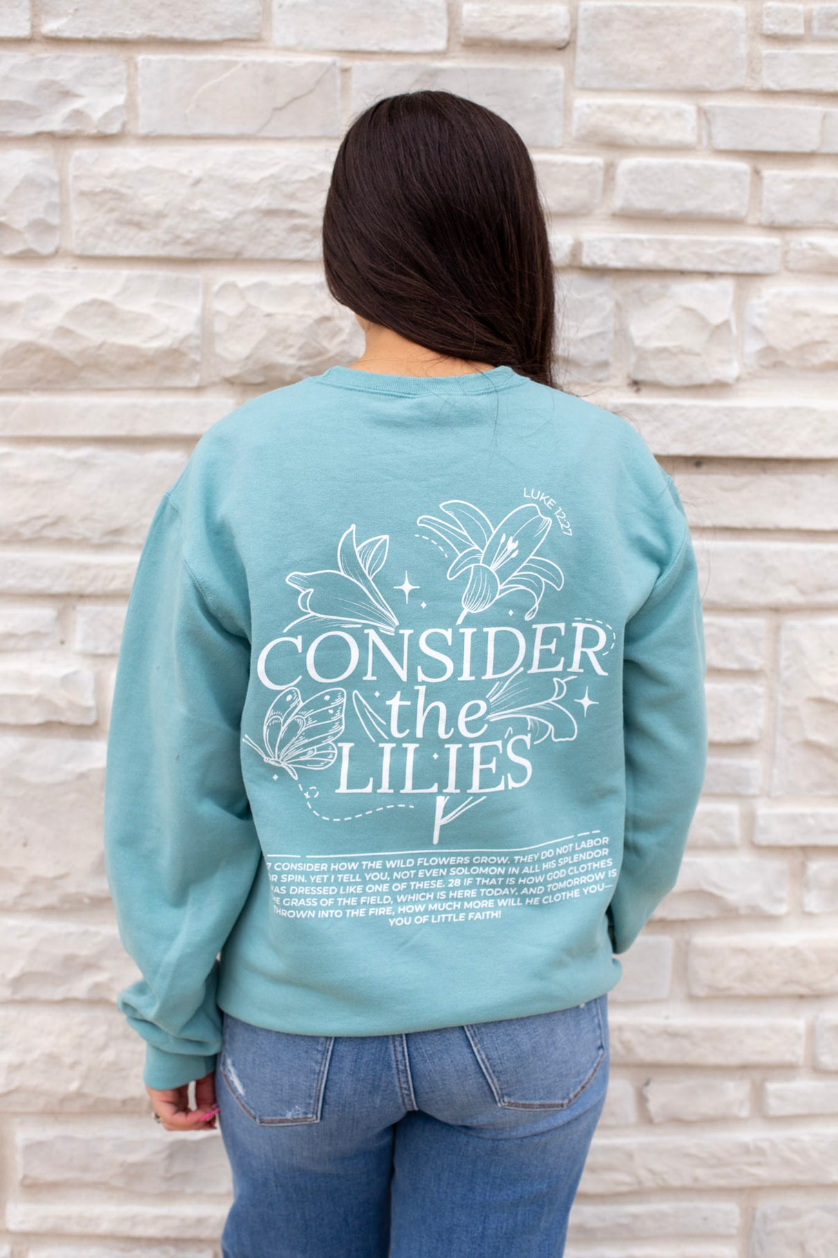 Consider The Lilies Sweatshirt