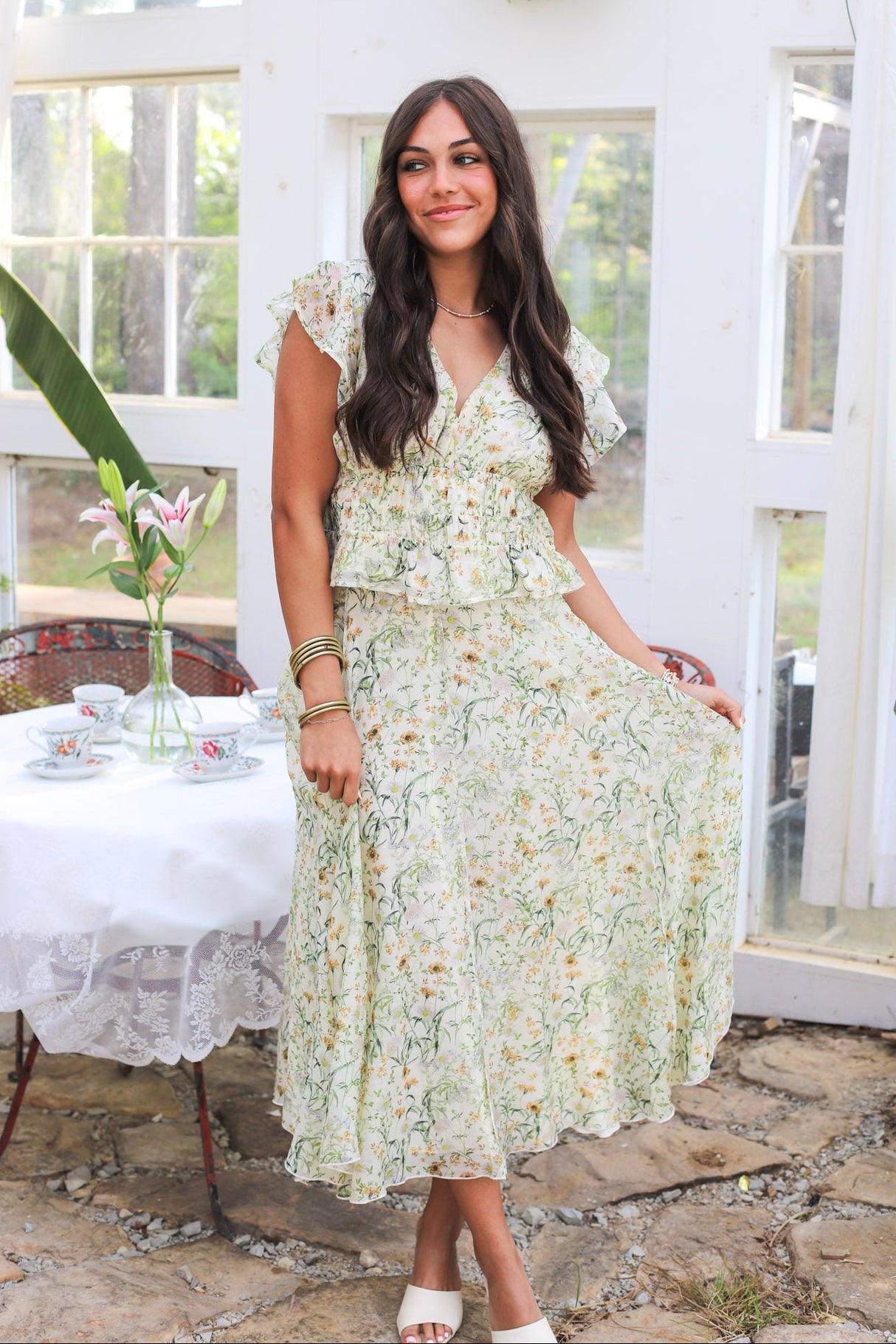 Sereia Floral Skirt