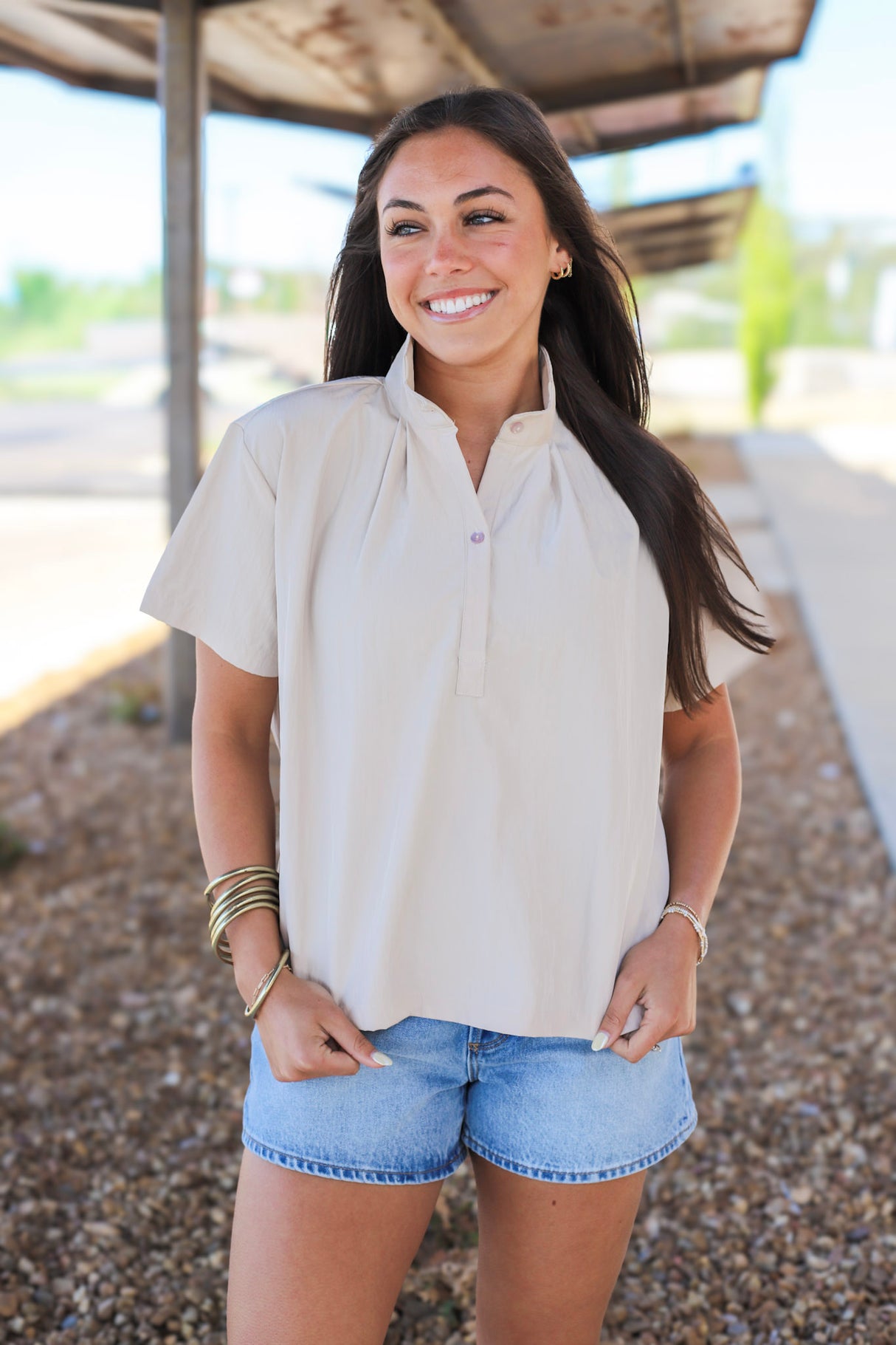 Class Up Blouse