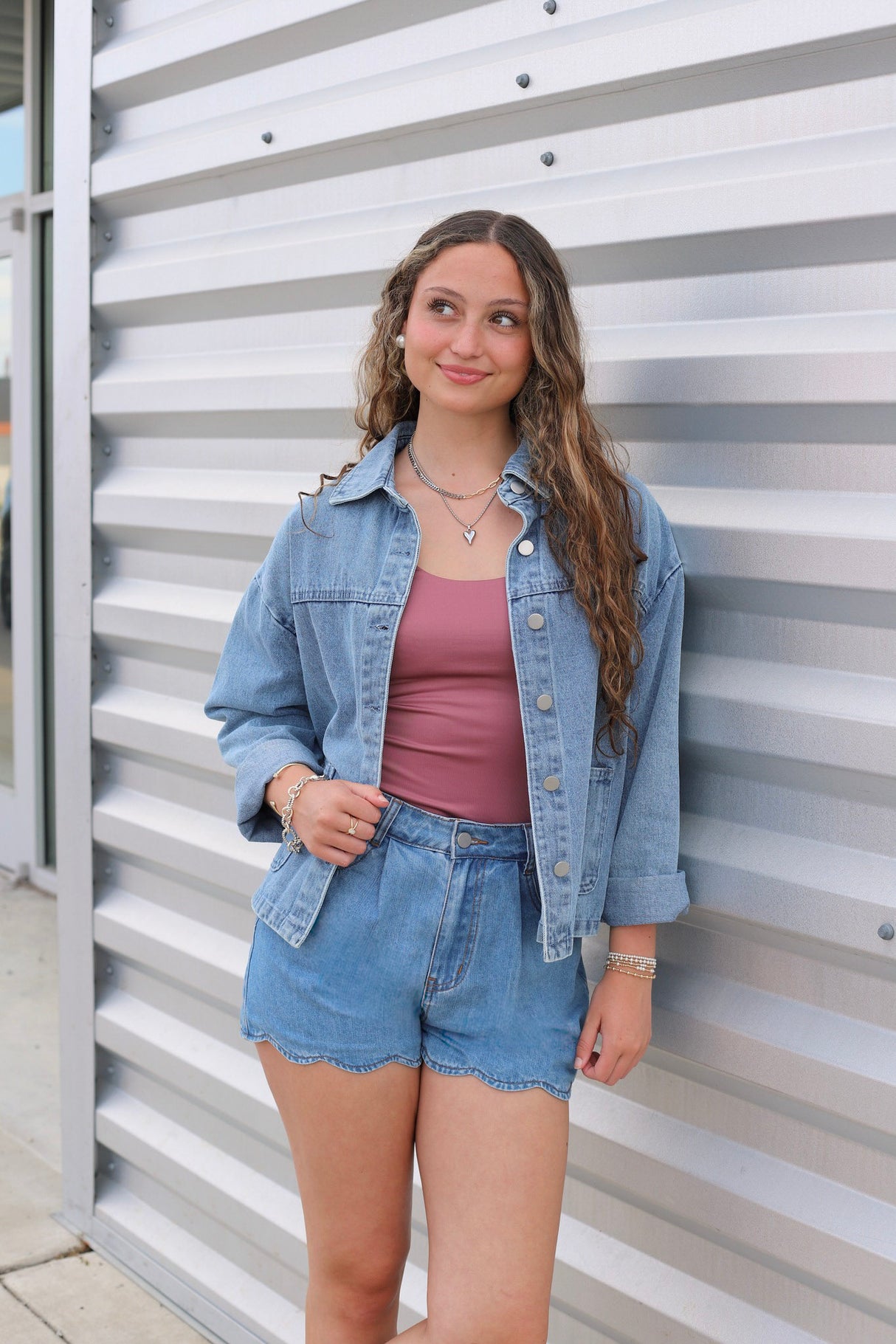 BUTTON DOWN JACKET