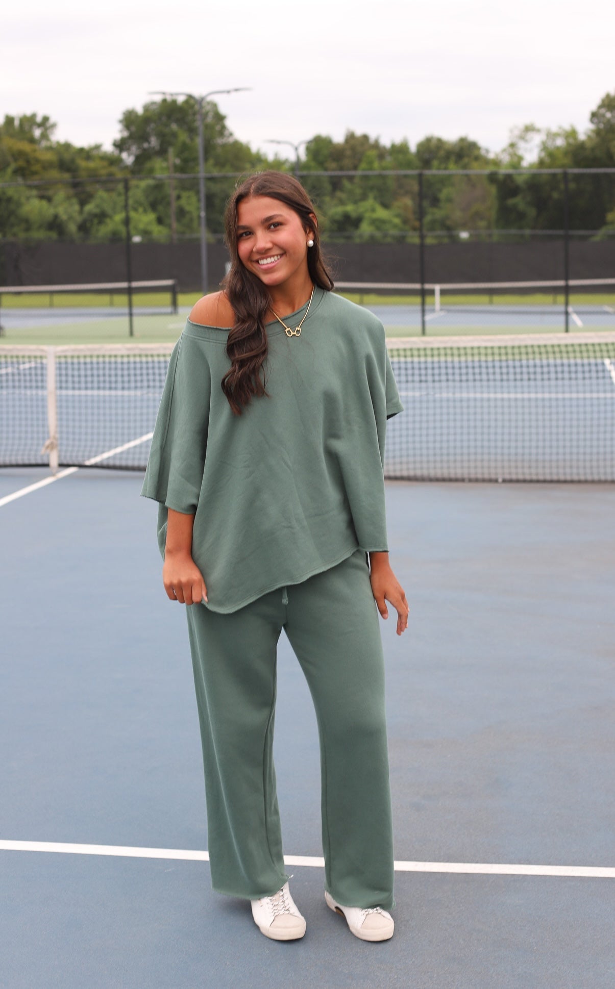Malibu Wide-Leg Fleece Pants