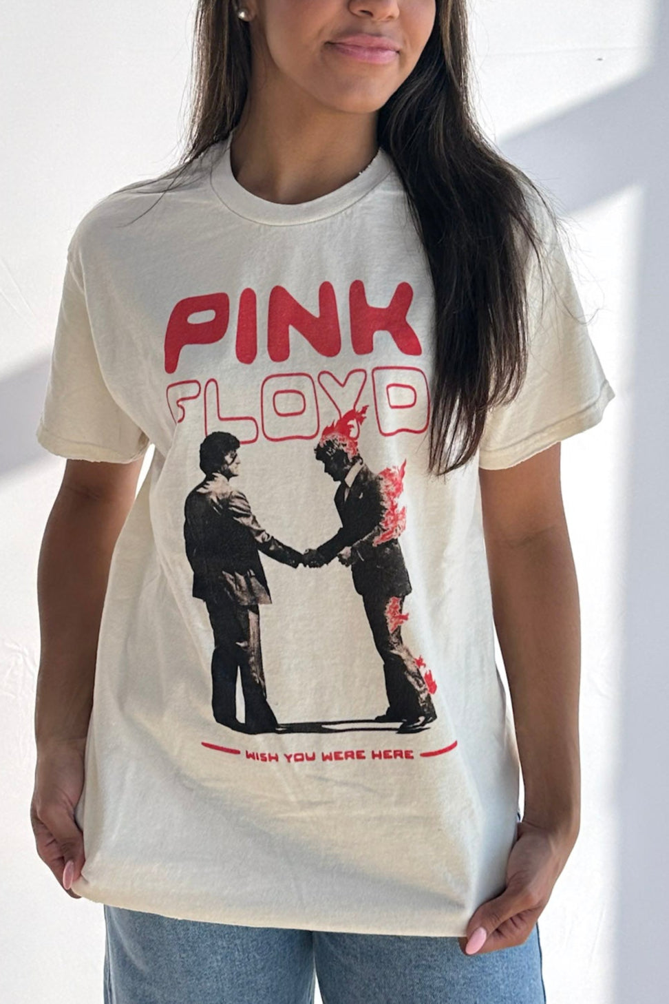 PINK FLOYD WYWH BURNING TEE