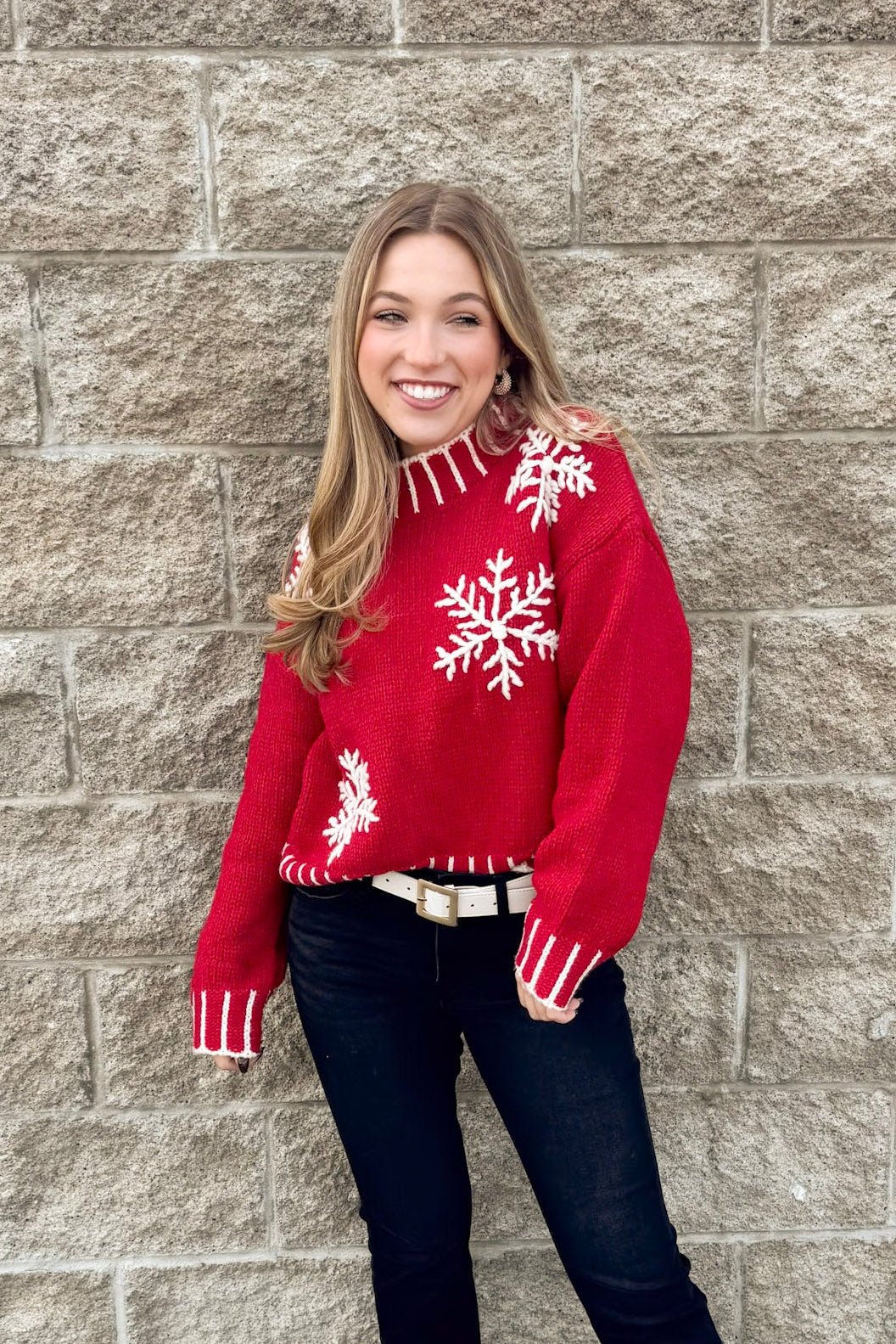 Snowflake Christmas Sweater