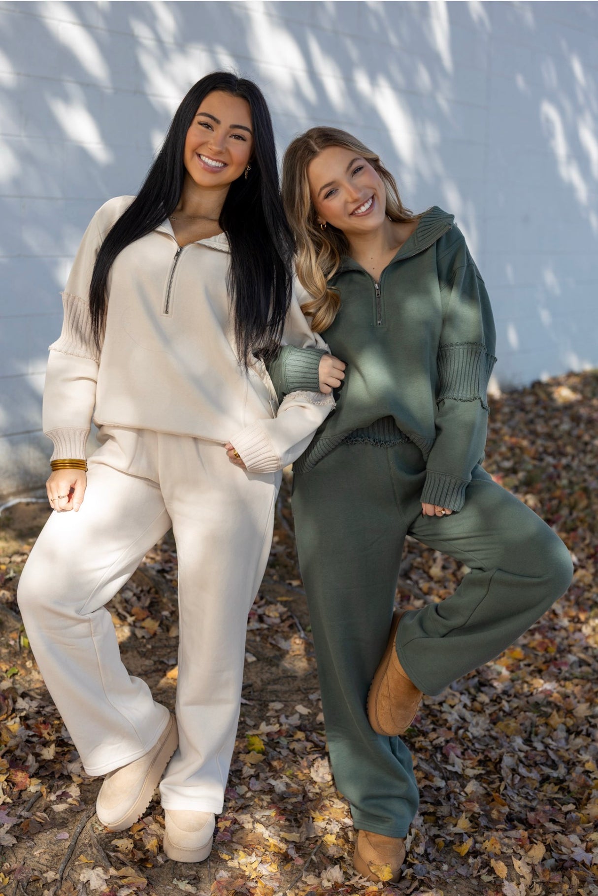 FLEECE QUARTER ZIP SWEATER