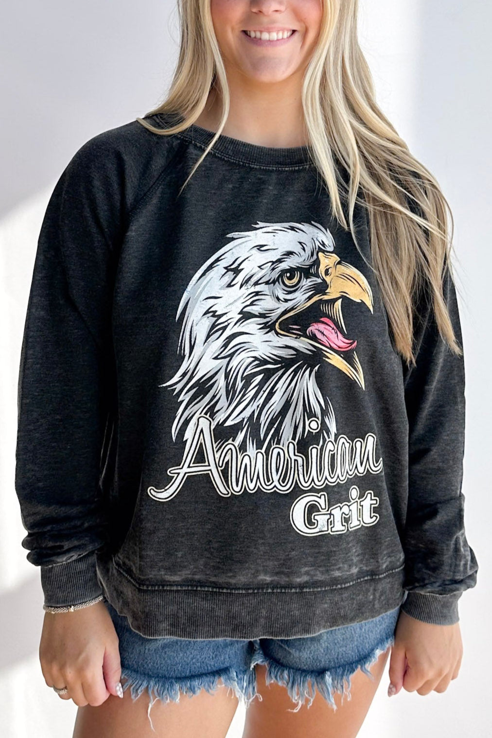 RECYCLED KARMA AMERICAN GRIT SWEATSHIRT