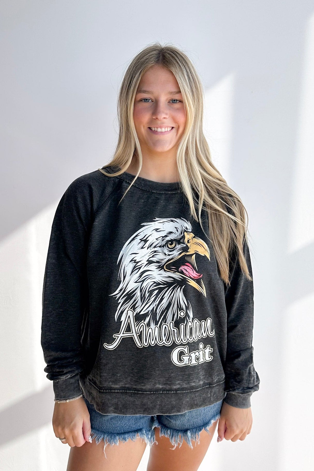 RECYCLED KARMA AMERICAN GRIT SWEATSHIRT