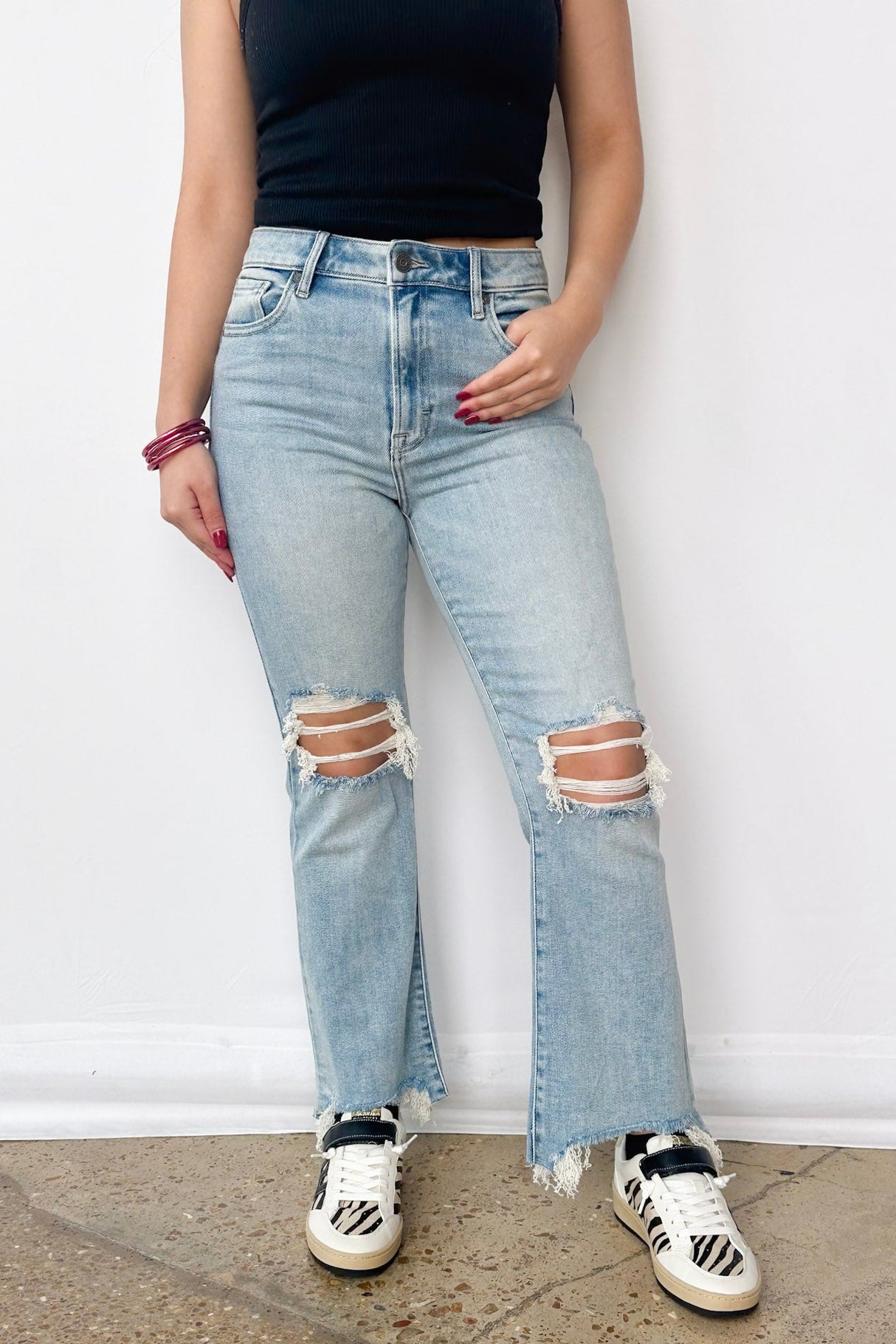 HAPPI BASIC CROP FLARE