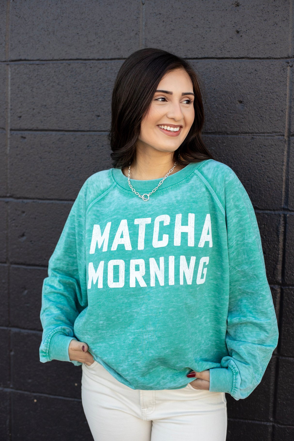 Matcha Morning Sweatshirt