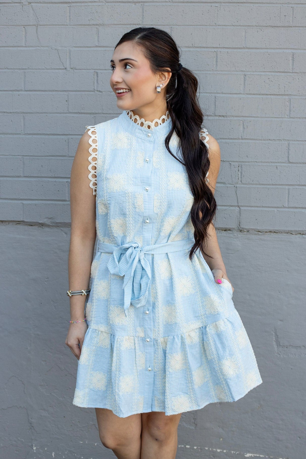 Elanor Lace Detail Dress