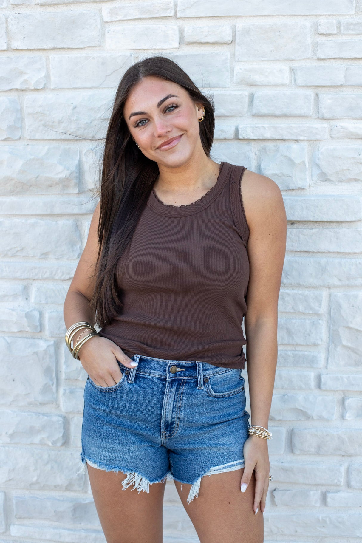 Ribbed Knit Tank (Multiple Colors)