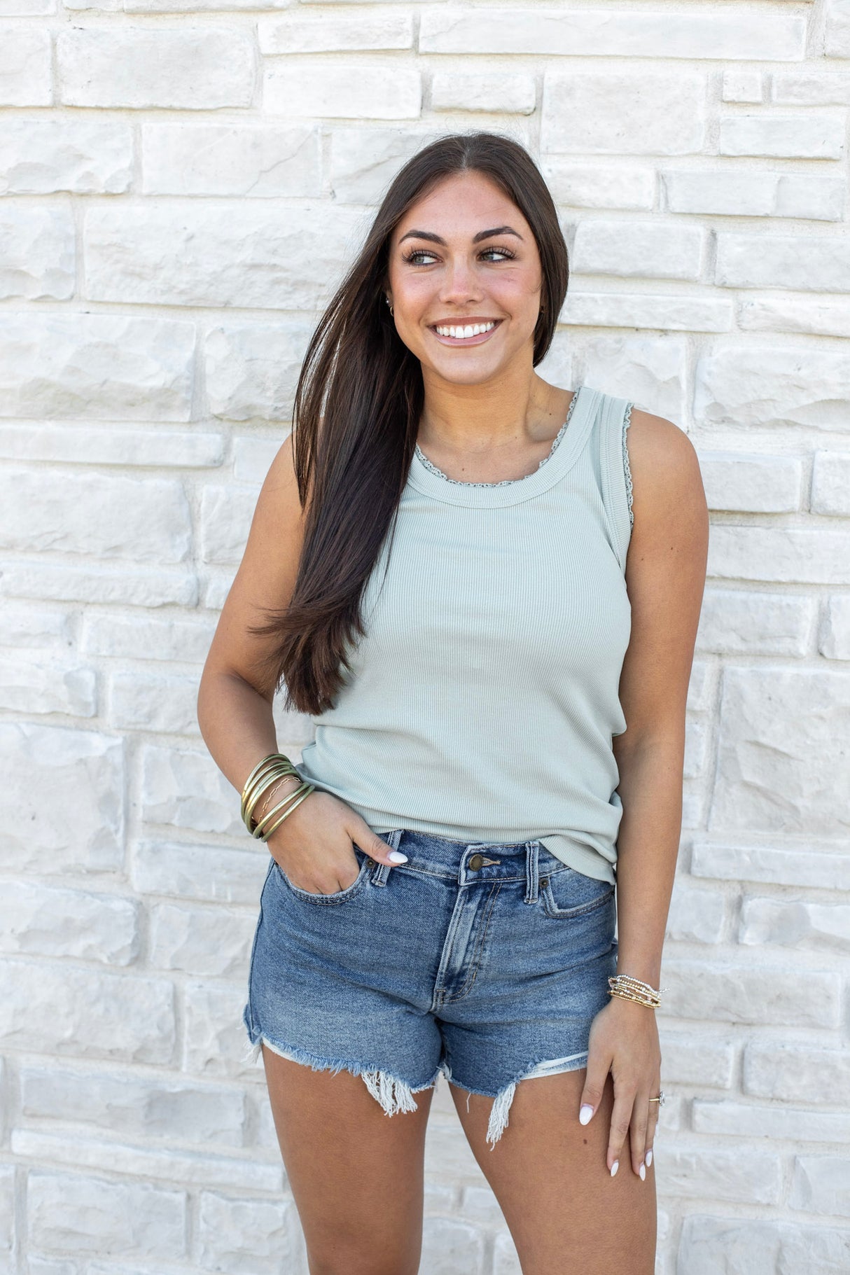 Ribbed Knit Tank (Multiple Colors)