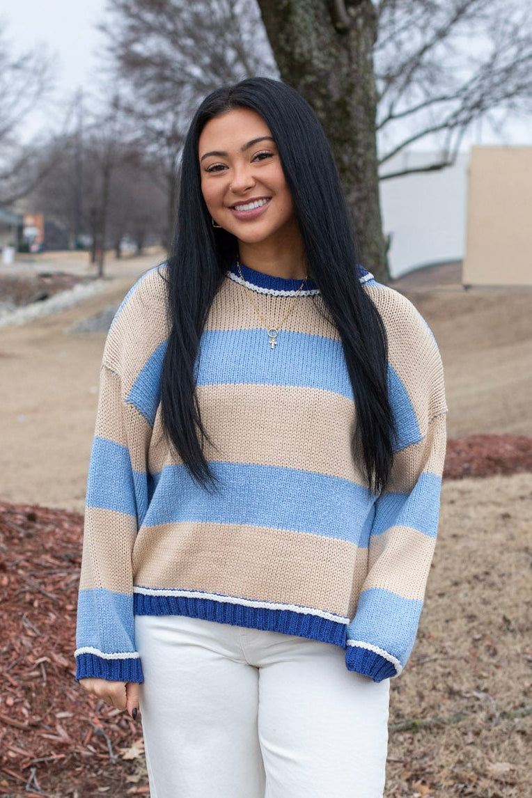 Boat Trim Sweater