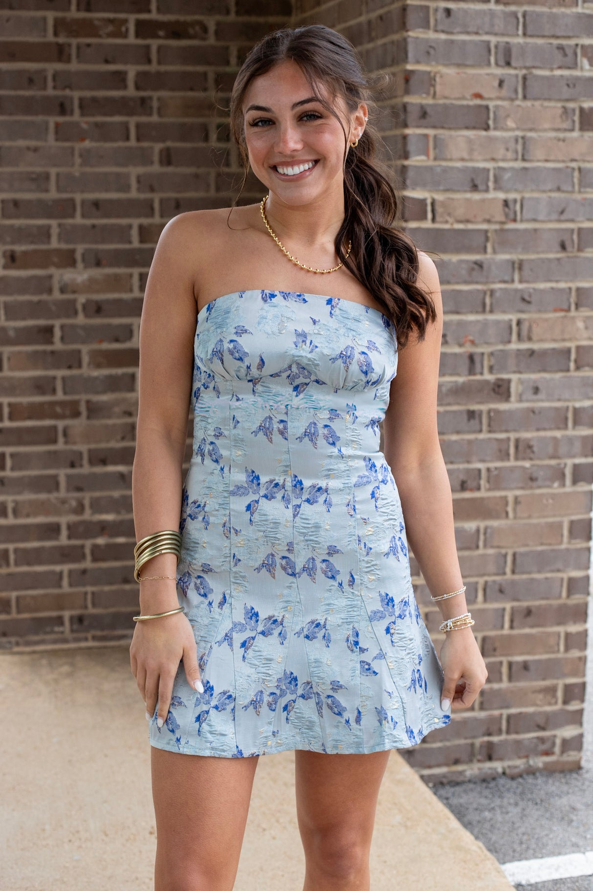 Morris Strapless Mini Dress