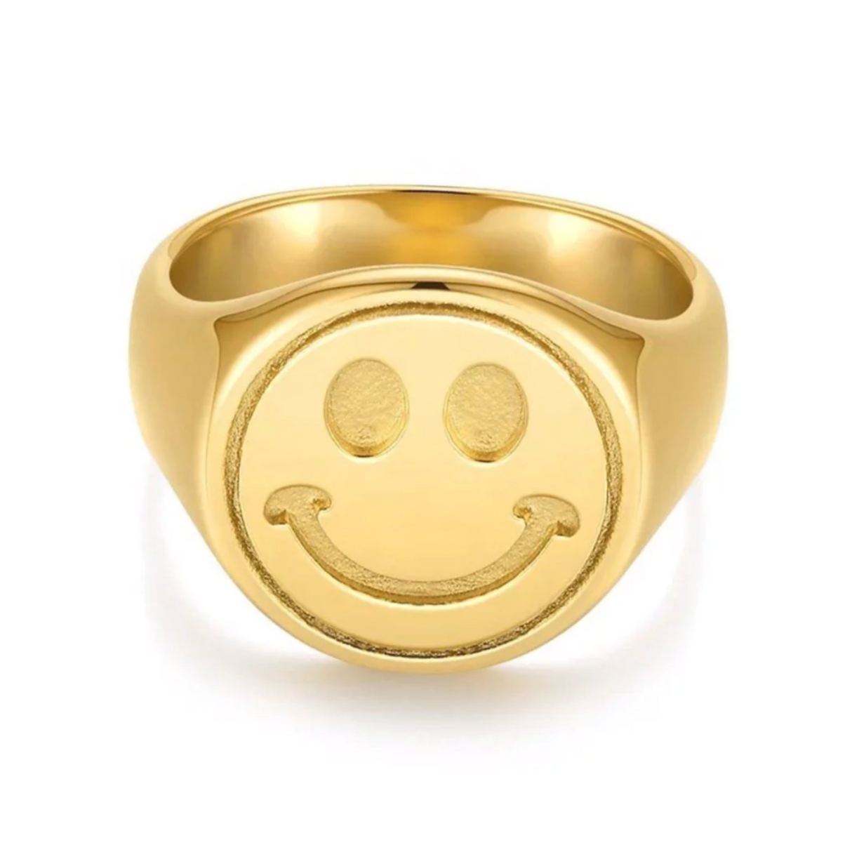 HAPPY SIGNET RING