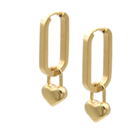 CATCH FEELS HEART EARRING