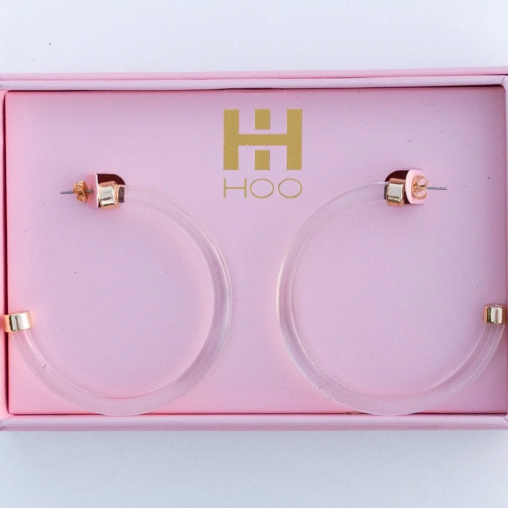 CLEAR HOOPS