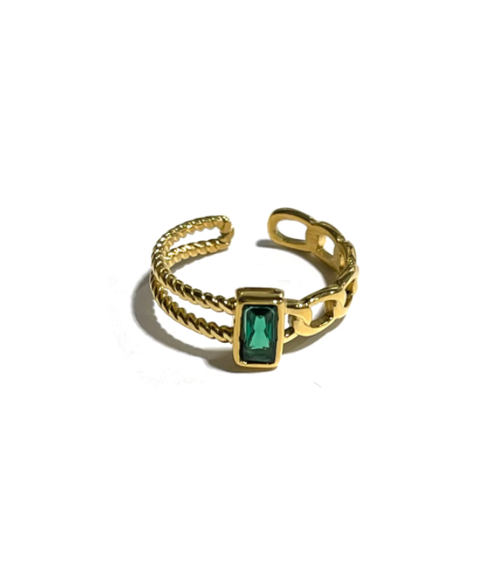 ALY RING EMERALD