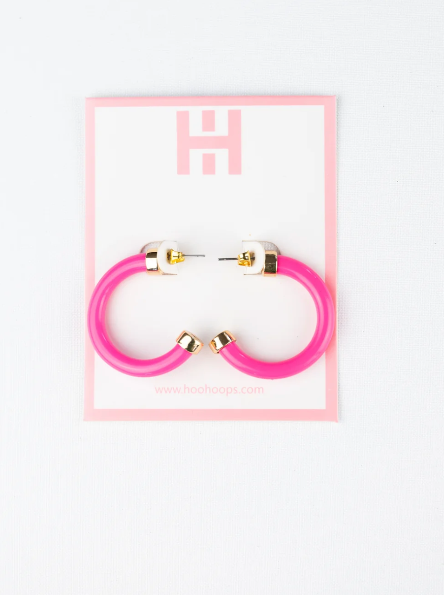 Hoo Hoops™ Mini Hot Pink Hoops