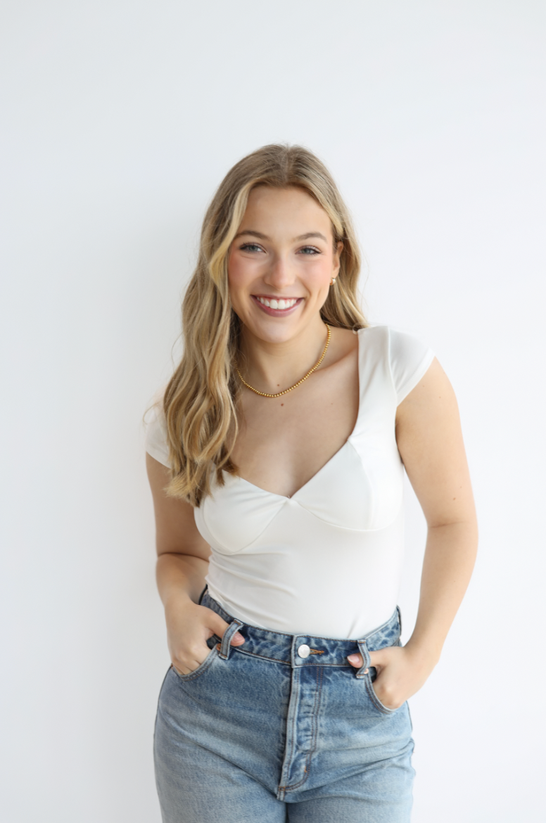 ADLEY KNIT CROP TOP