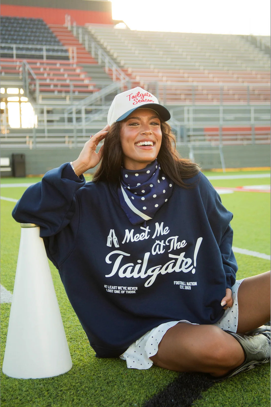 Meet Me At The Tailgate Mockneck
