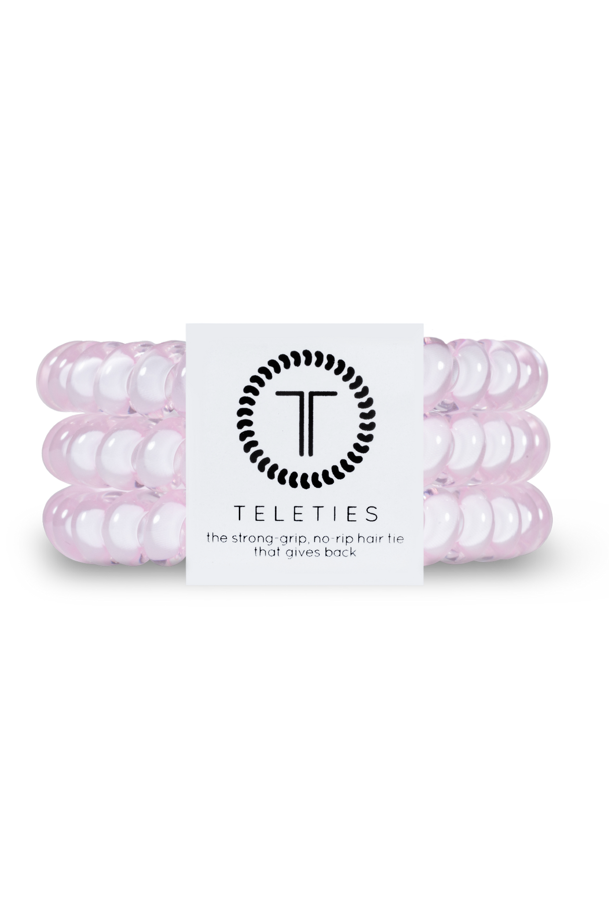 Spiral Hair Coils | Small | Rose Water Pink Hair Ties