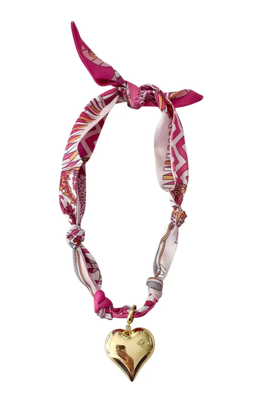 CASSIDY SCARF NECKLACE