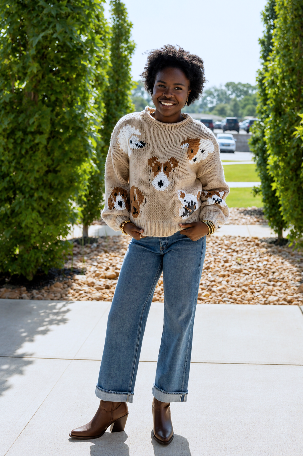 Puppy Face Sweater
