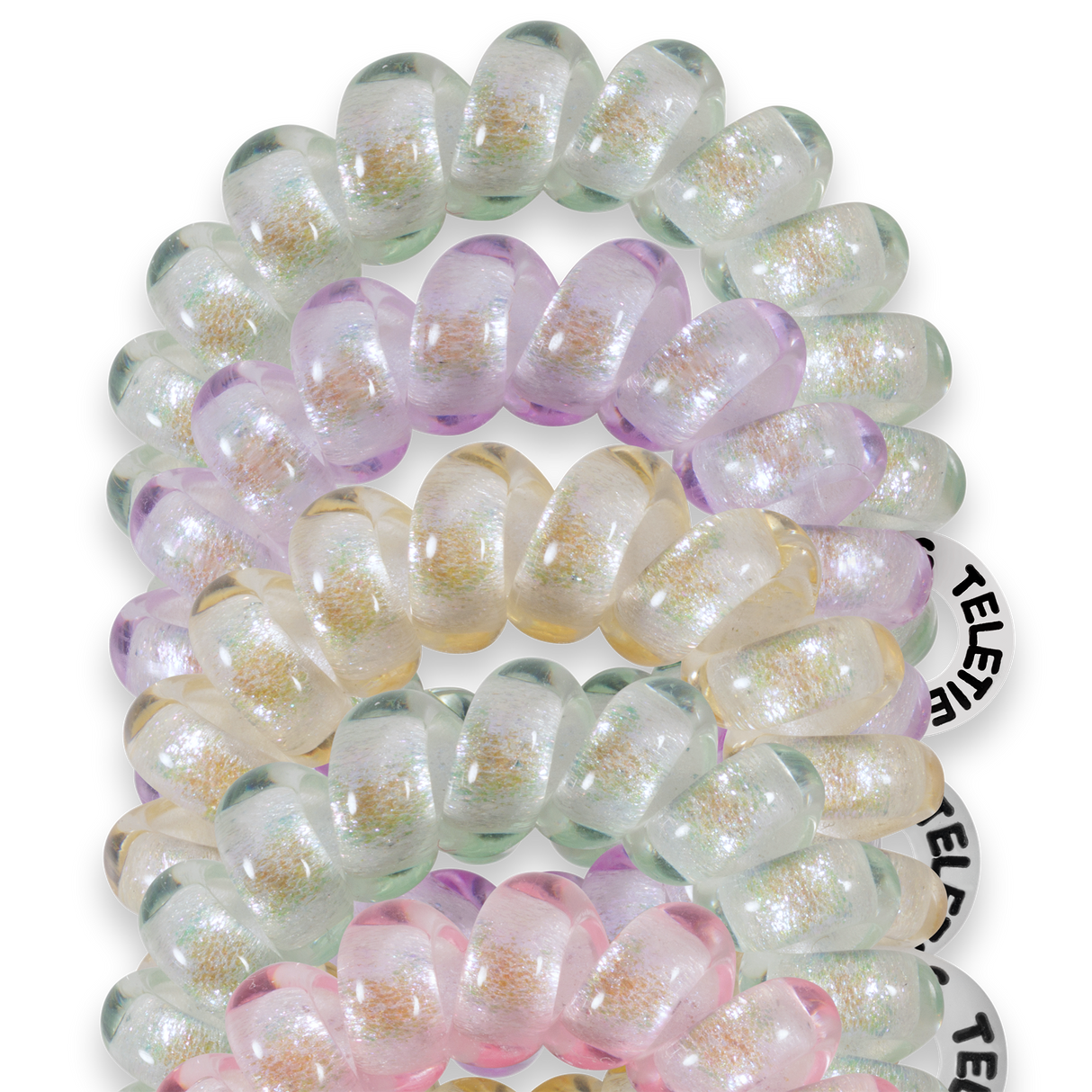 Spiral Hair Coils | Tiny | Shimmering Spring