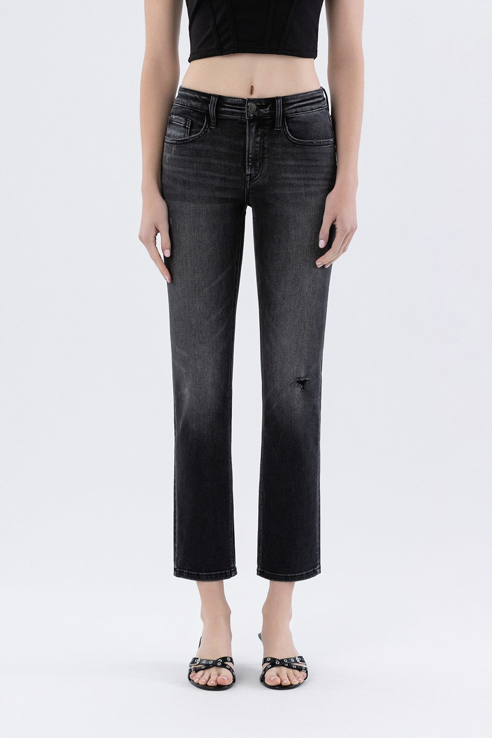 Whole Heart Ankle Slim Jean