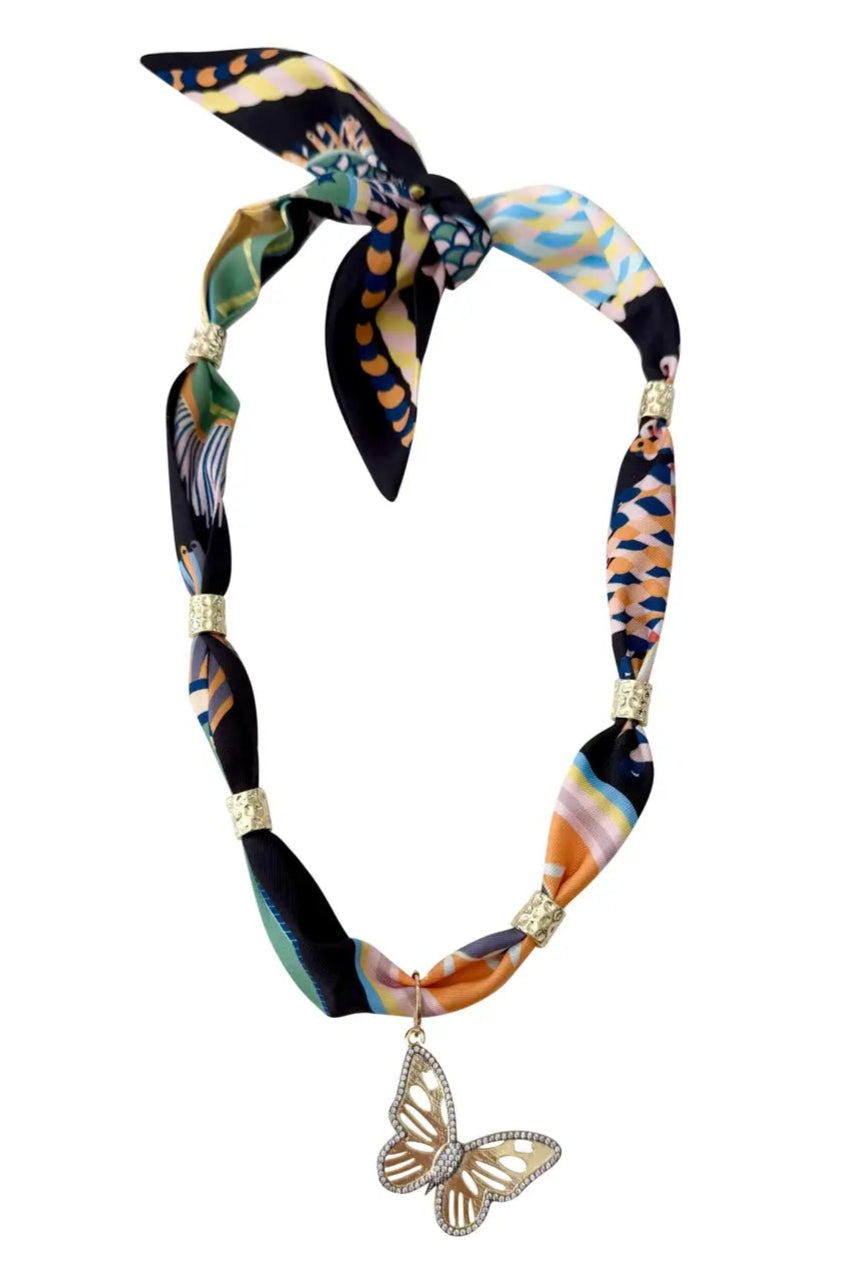 BRENDA SCARF NECKLACE