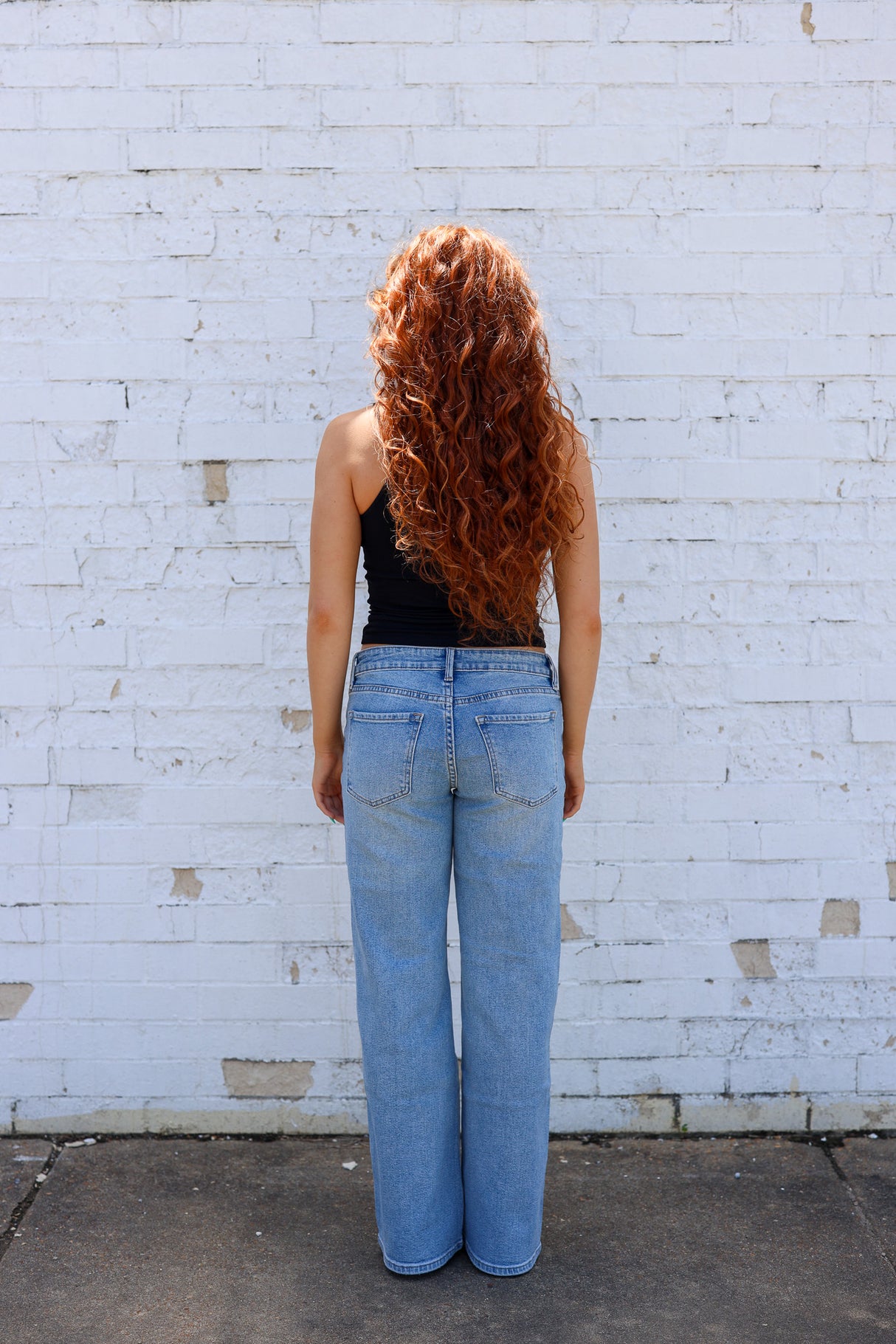 Low Rise Baggy Jeans