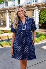 Maeley Polka Dot Dress
