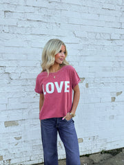 LOVE BURN OUT TEE