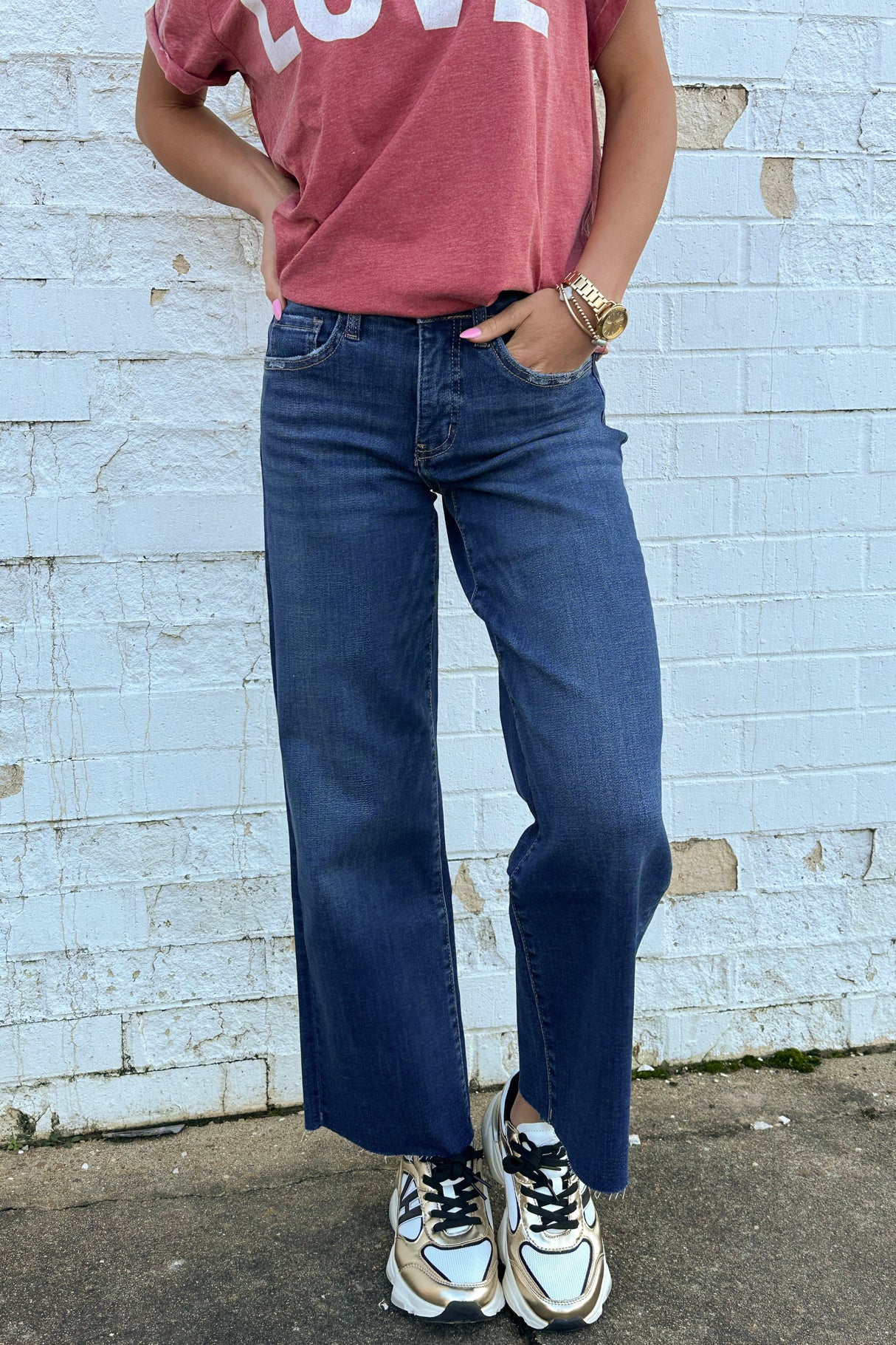 MARGOT MID RISE WIDE LEG