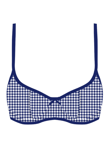 Seaside Picnic Bikini Top