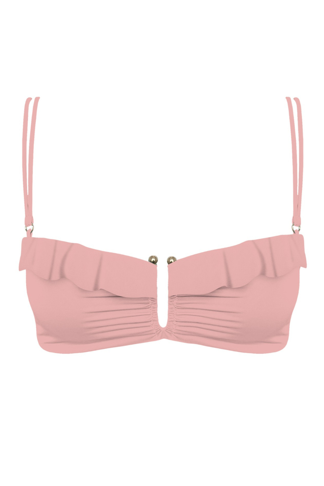 Lotus Garden Bikini Top