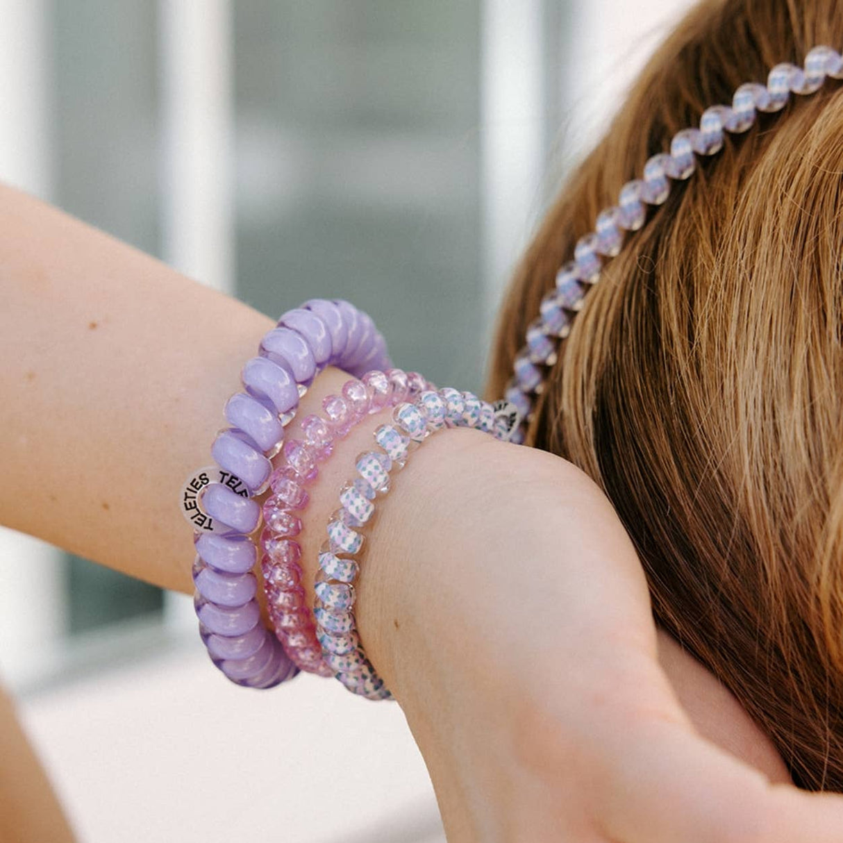 Spiral Hair Coils | Large | Lavender Mist
